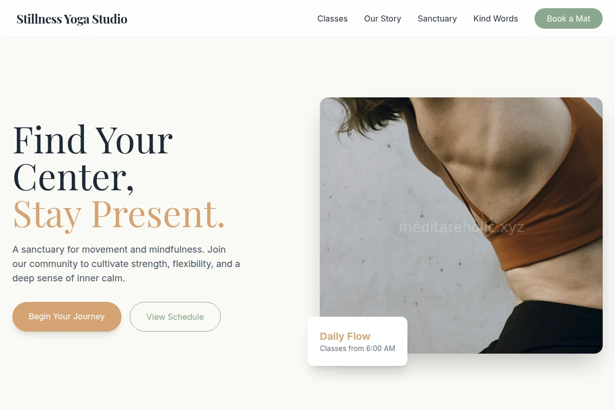 Stillness Yoga Studio
